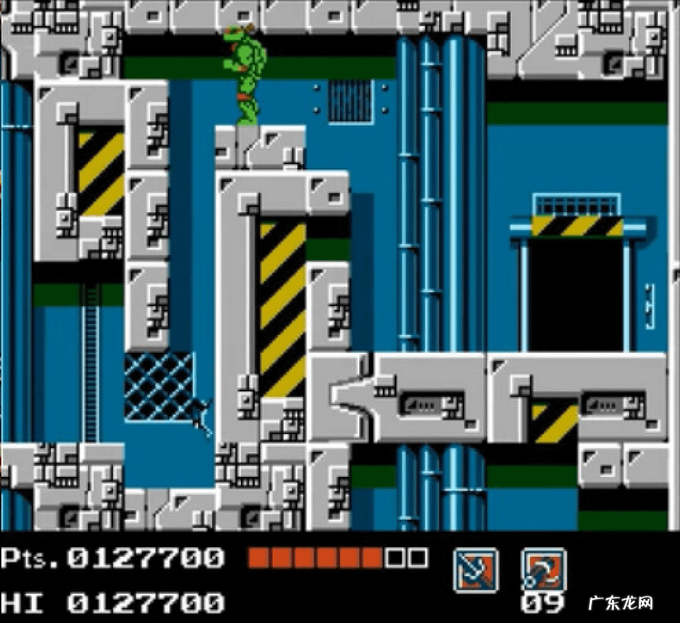 忍者神龟4对打手机版 小霸王忍者神龟对打