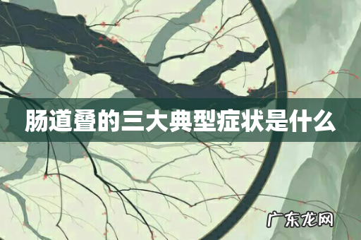 肠道叠的三大典型症状是什么