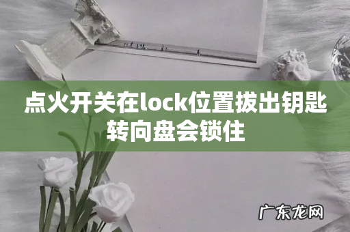 点火开关在lock位置拔出钥匙转向盘会锁住