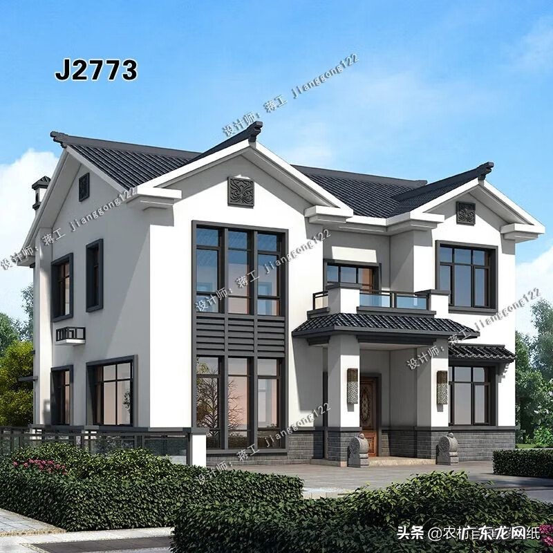 农村院子风水图解 农村风水房子图片