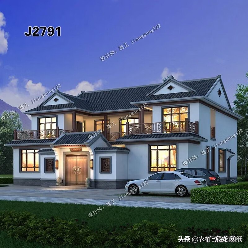 农村院子风水图解 农村风水房子图片