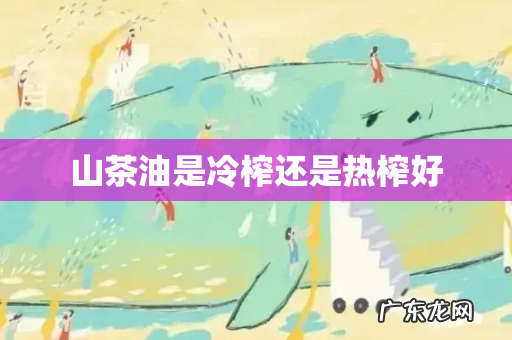 山茶油是冷榨还是热榨好