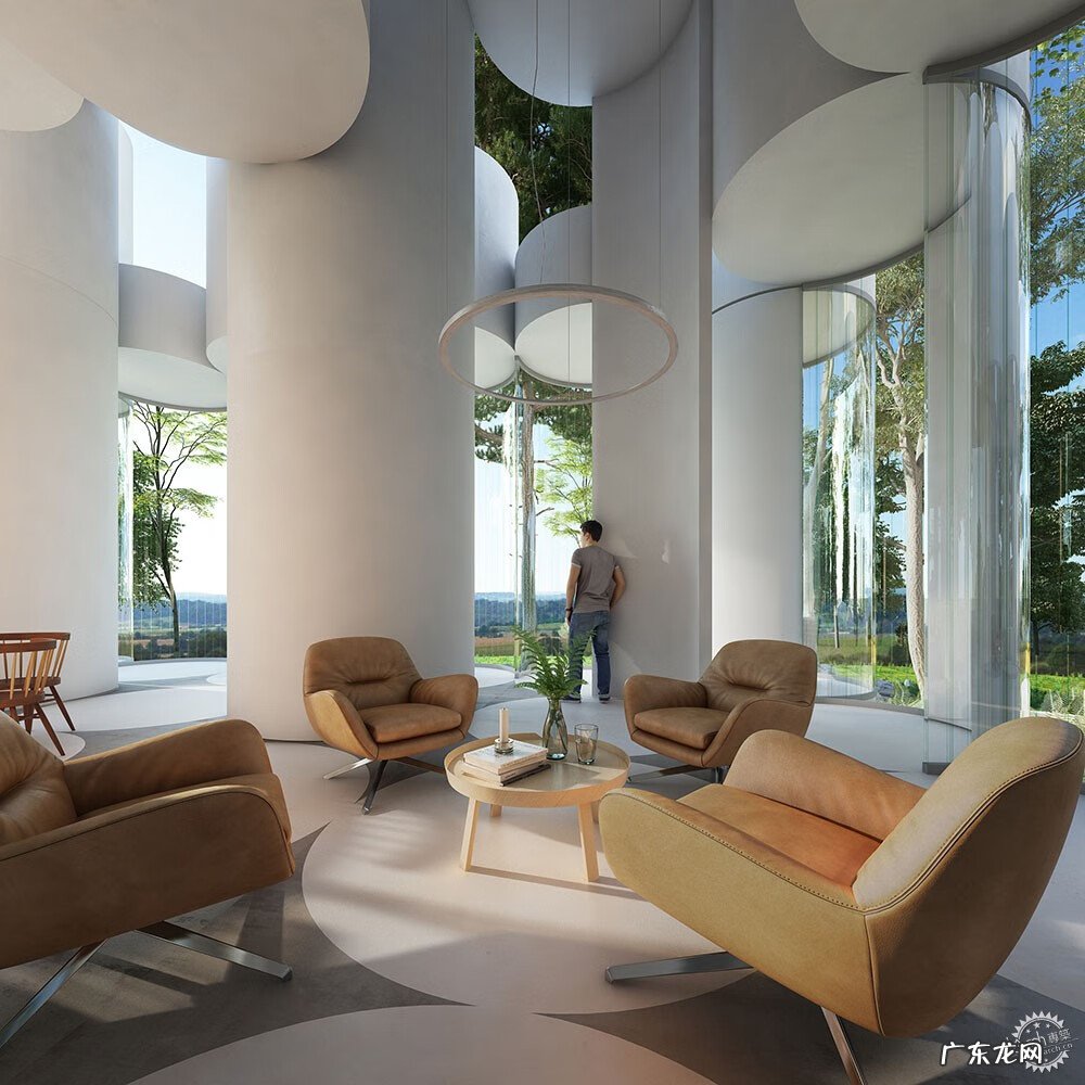 圆形建筑物 圆柱形建筑