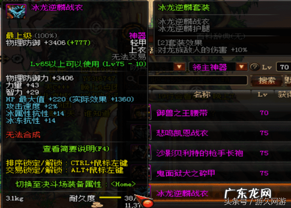 DNF领主神器大全 领主神器怎么获得