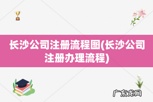 长沙公司注册办理流程 长沙公司注册流程图