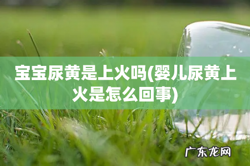 婴儿尿黄上火是怎么回事 宝宝尿黄是上火吗