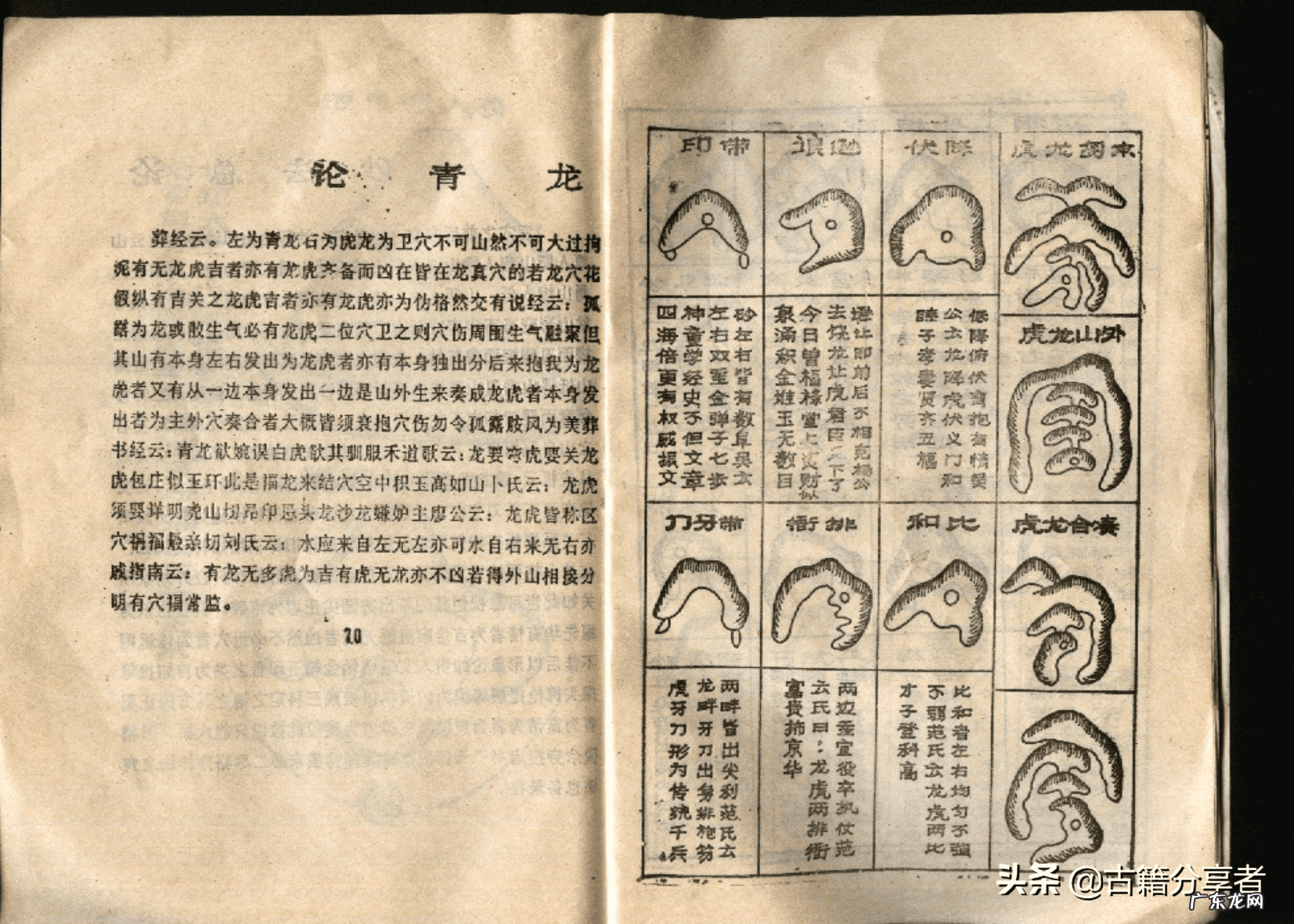 杨公风水吧 杨公风水龙脉穴位图