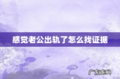 感觉老公出轨了怎么找证据