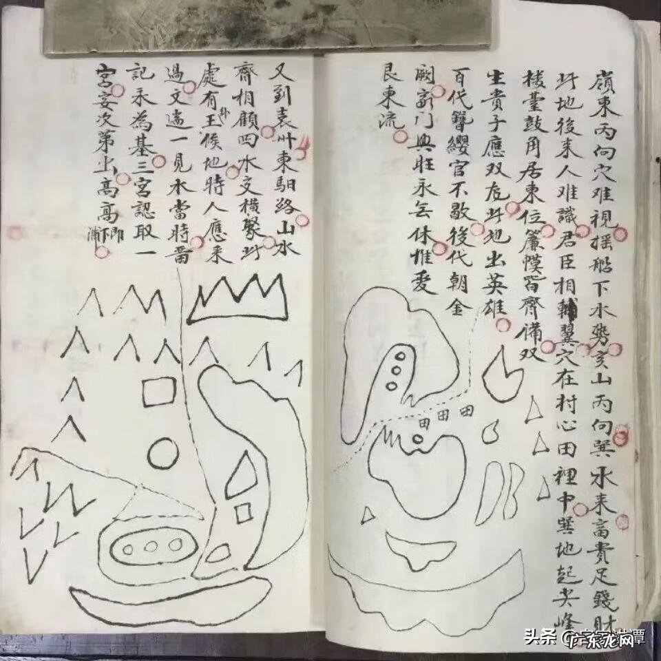 风水寻龙脉图 地理学风水龙脉