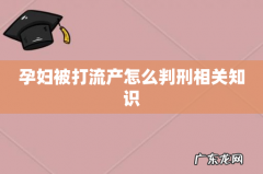 孕妇被打流产怎么判刑相关知识