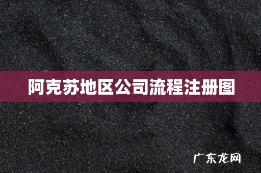阿克苏地区公司流程注册图