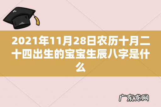2021年11月28日农历十月二十四出生的宝宝生辰八字是什么