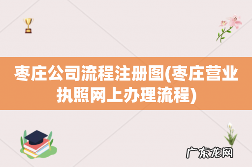 枣庄营业执照网上办理流程 枣庄公司流程注册图