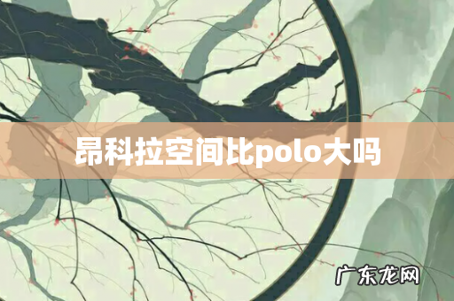 昂科拉空间比polo大吗