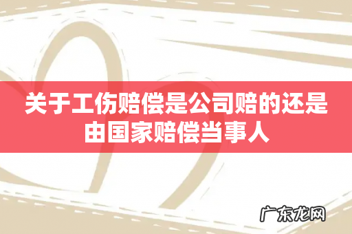 关于工伤赔偿是公司赔的还是由国家赔偿当事人