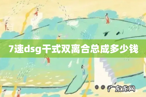 7速dsg干式双离合总成多少钱