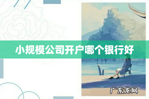 小规模公司开户哪个银行好