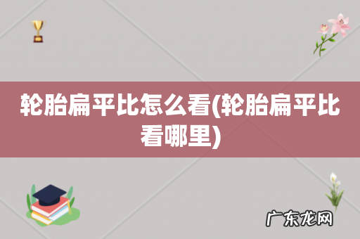 轮胎扁平比看哪里 轮胎扁平比怎么看
