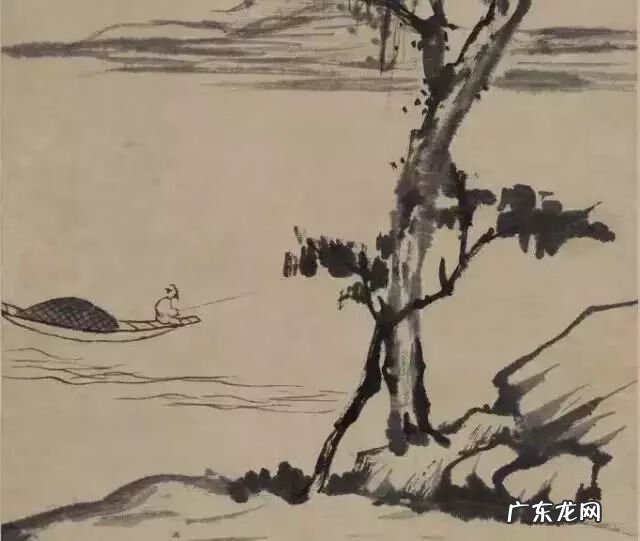 湖中泛舟图片水墨画 西湖泛舟的古画图片