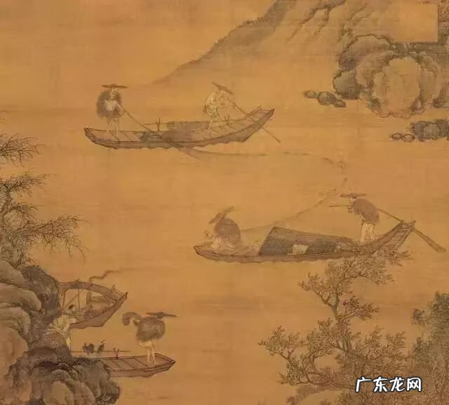 湖中泛舟图片水墨画 西湖泛舟的古画图片