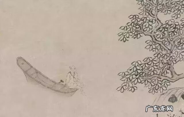 湖中泛舟图片水墨画 西湖泛舟的古画图片