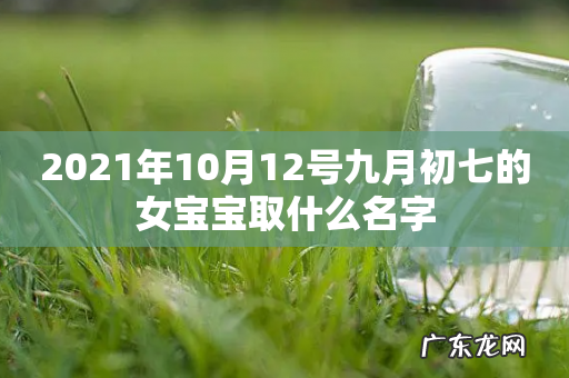 2021年10月12号九月初七的女宝宝取什么名字