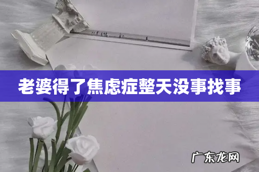 老婆得了焦虑症整天没事找事