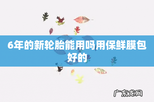 6年的新轮胎能用吗用保鲜膜包好的