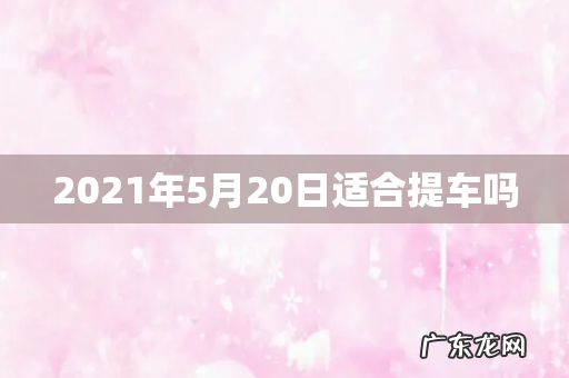 2021年5月20日适合提车吗
