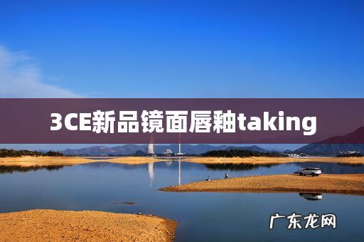 3CE新品镜面唇釉taking