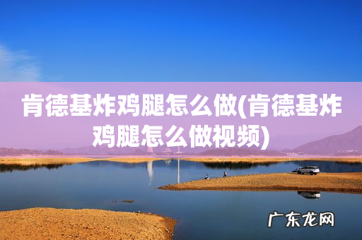 肯德基炸鸡腿怎么做视频 肯德基炸鸡腿怎么做