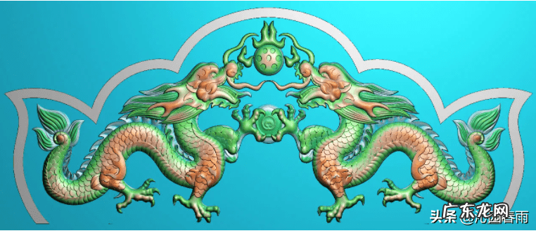 二龙戏珠放在屋顶好吗 房顶有双龙戏珠