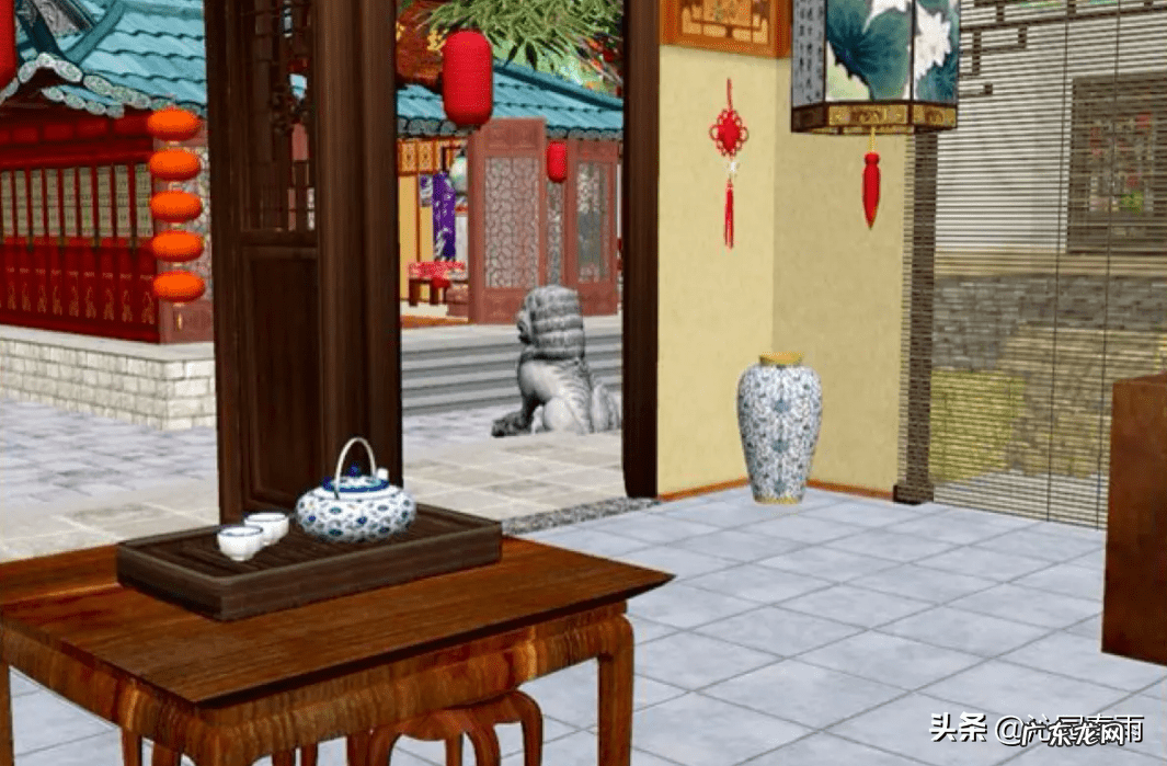 二龙戏珠放在屋顶好吗 房顶有双龙戏珠