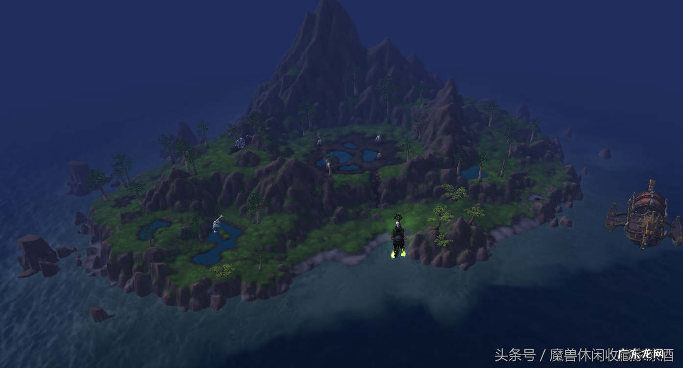 魔兽世界巨兽岛 巨兽岛怎么去地下城