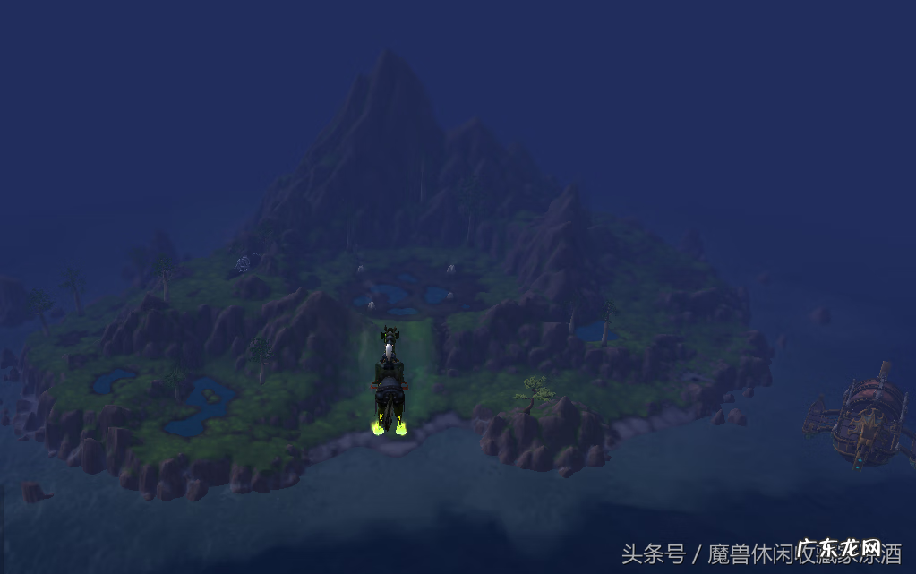 魔兽世界巨兽岛 巨兽岛怎么去地下城