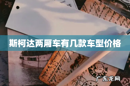 斯柯达两厢车有几款车型价格