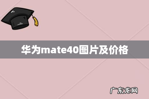 华为mate40图片及价格