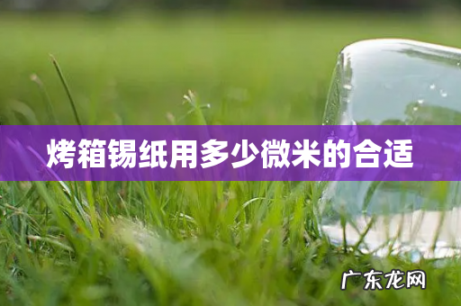 烤箱锡纸用多少微米的合适