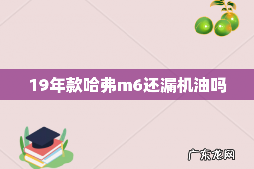 19年款哈弗m6还漏机油吗