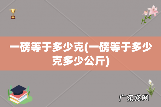一磅等于多少克多少公斤 一磅等于多少克