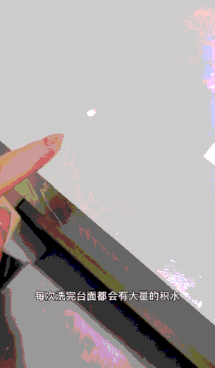 卫生间浴室柜风水镜图片 岩板一体盆浴室柜效果图