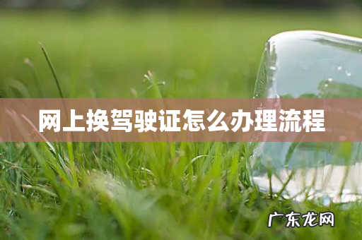 网上换驾驶证怎么办理流程