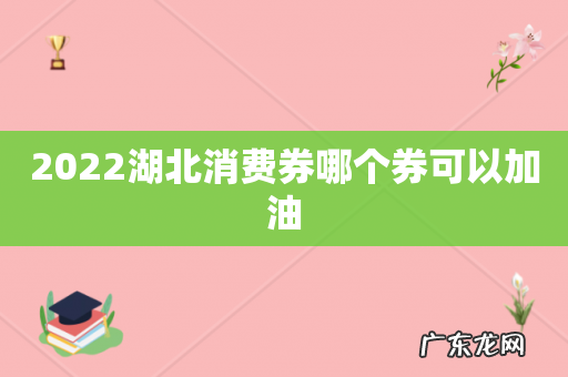 2022湖北消费券哪个券可以加油