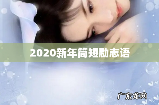 2020新年简短励志语