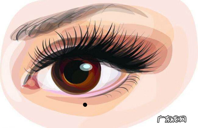 眼睛周边的痣相图 眼部长痣风水