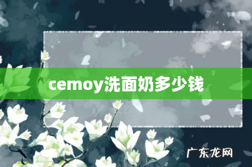 cemoy洗面奶多少钱