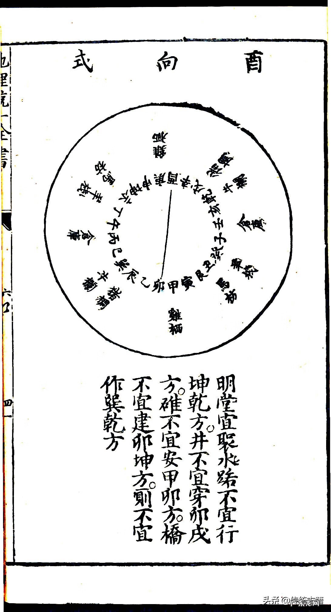 风水罗盘方位解释 风水罗盘24山向详解