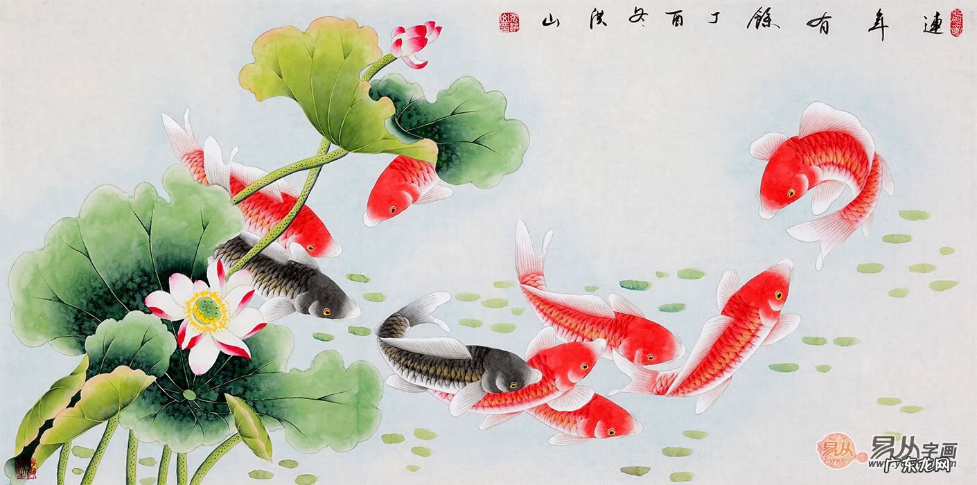 花朵装饰画纹样图片 挂画花的风水