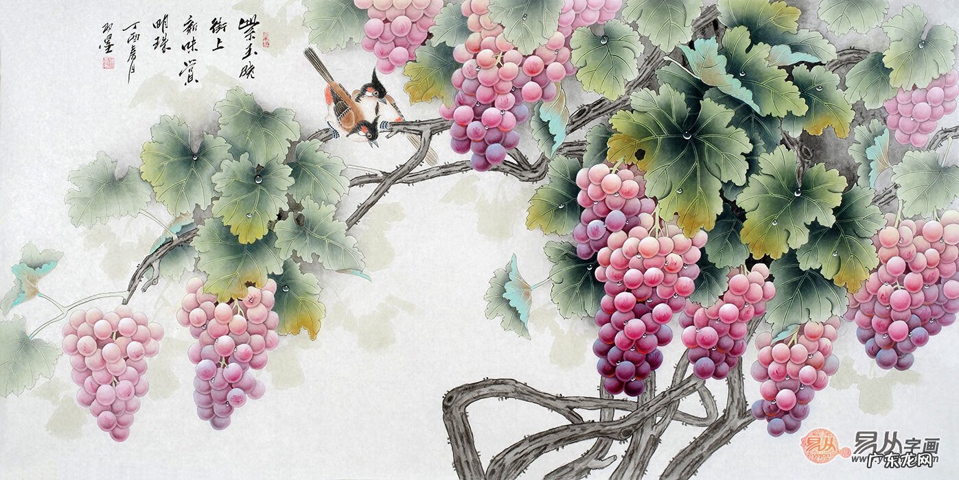 花朵装饰画纹样图片 挂画花的风水