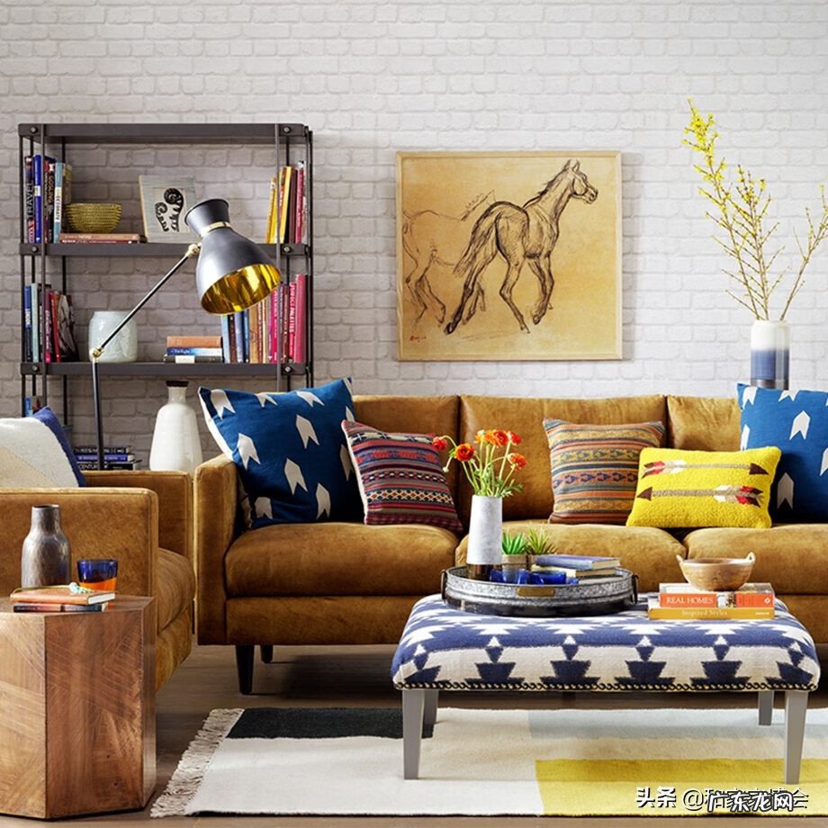 蓝色沙发风水 棕色皮沙发属于什么风格